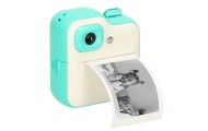 Momentinis fotoaparatas terminis spausdintuvas + kasetės kortelė 32GB žalia