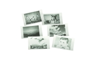 Momentinis fotoaparatas terminis spausdintuvas + kasetės kortelė 32GB mėlynas meškiukas
