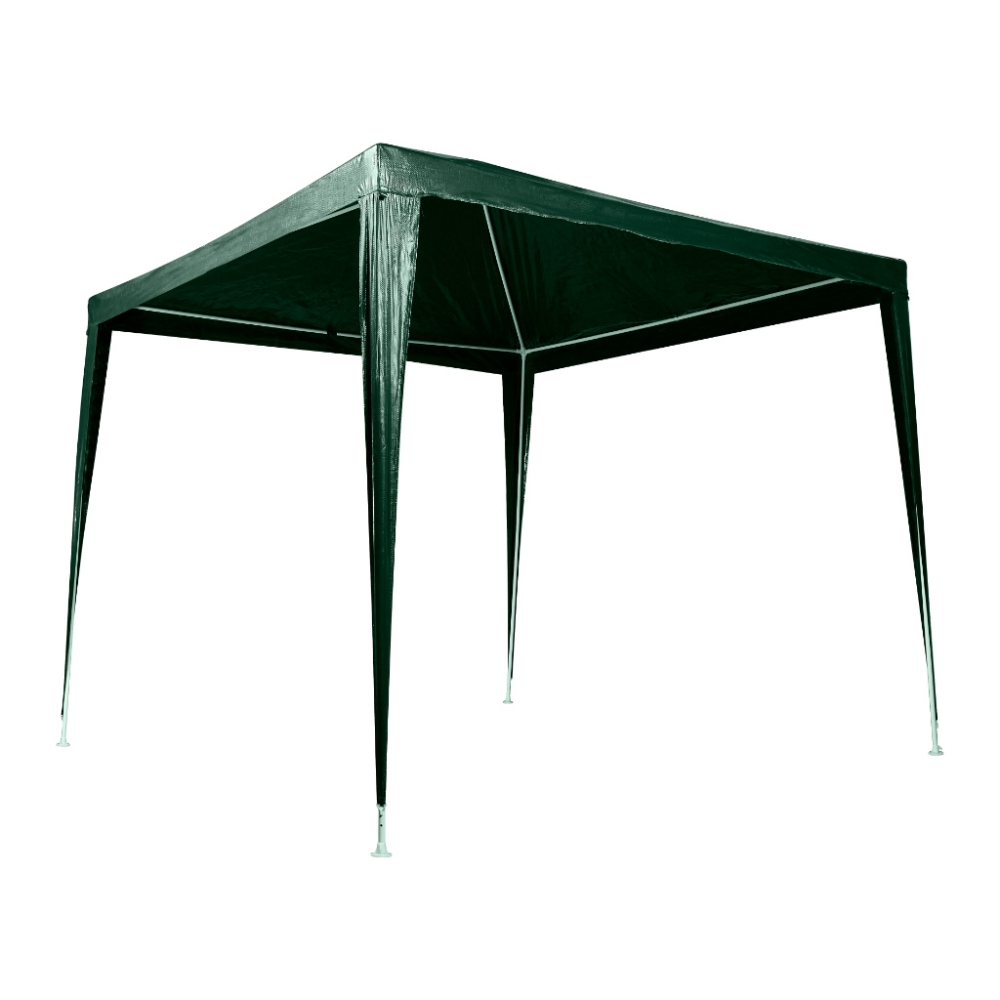 Sodo paviljonas vakarėlių palapinė komercinė pavėsinė žalia 2,5 x 2,5 m