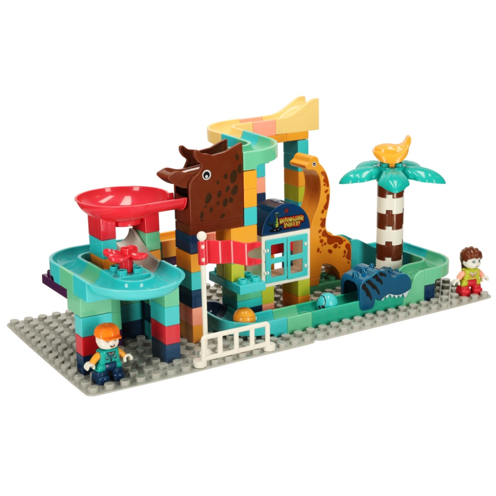 Konstruktorius kamuoliukų takas 147 el. Bibi-inn-Žaislai, Konstruktoriai, Lego, statybiniai blokai-e-vaikas