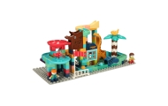 Konstruktorius kamuoliukų takas 147 el. Bibi-inn-Žaislai, Konstruktoriai, Lego, statybiniai blokai-e-vaikas