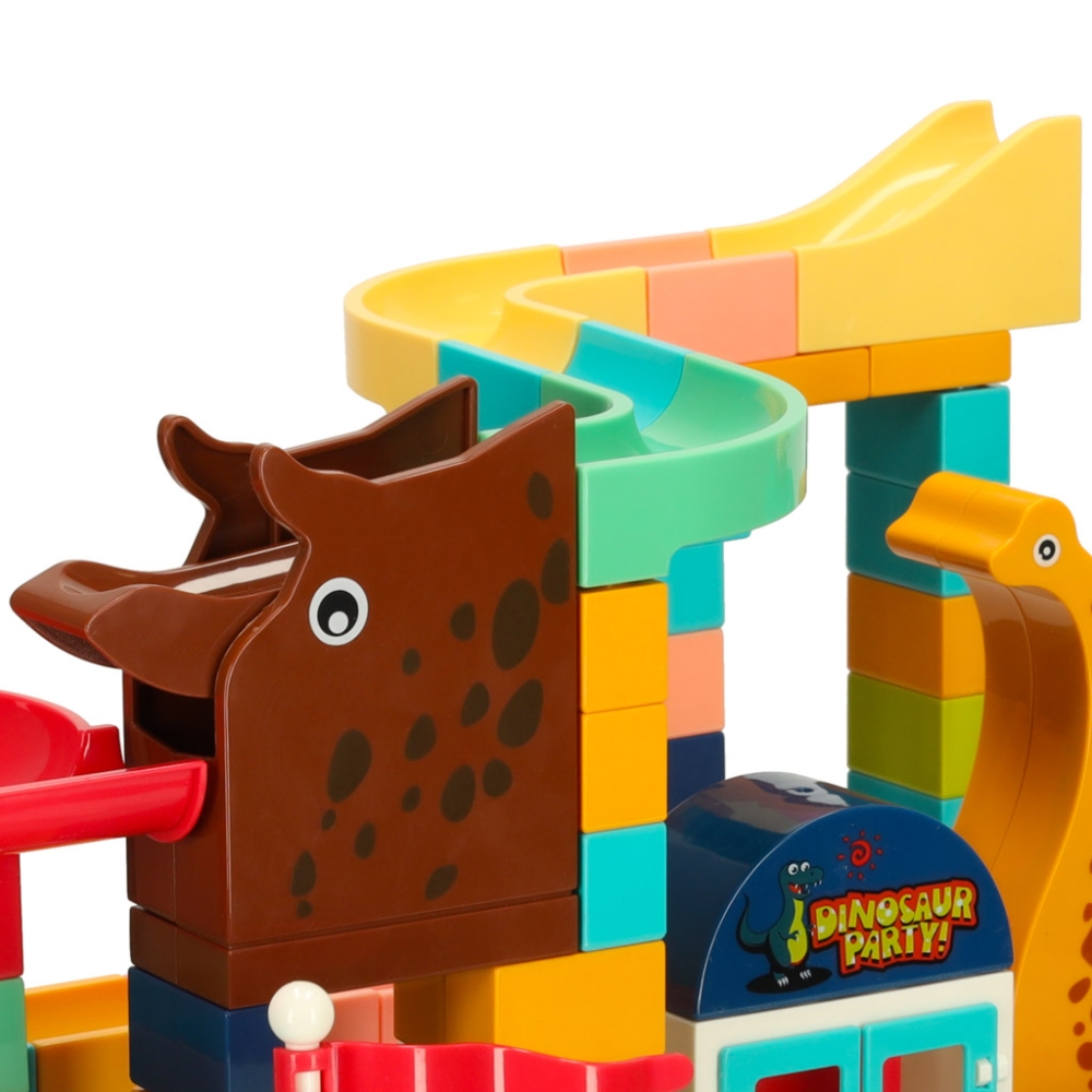 Konstruktorius kamuoliukų takas 147 el. Bibi-inn-Žaislai, Konstruktoriai, Lego, statybiniai blokai-e-vaikas