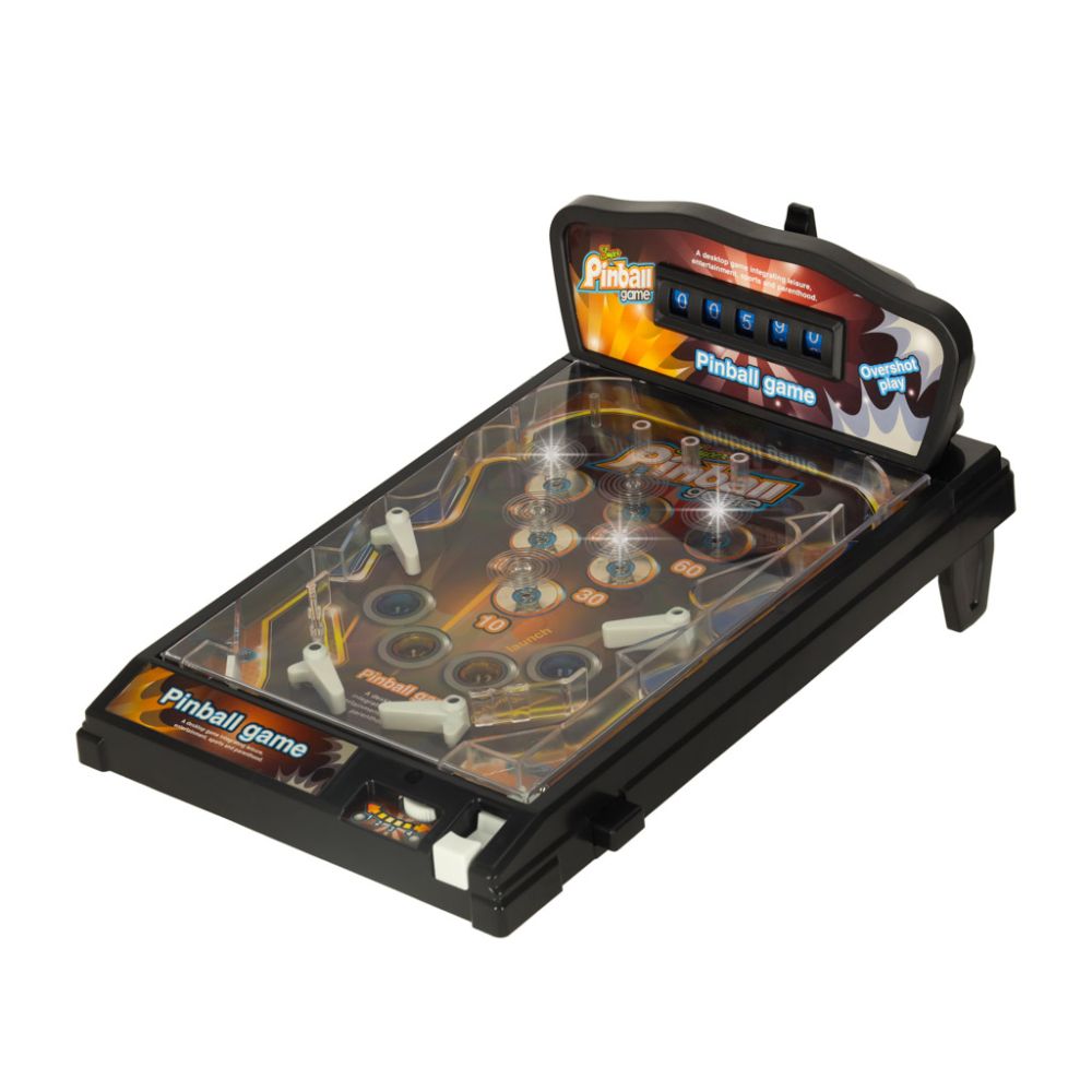 Arkadinis žaidimas Pinball flipper su šviesomis ir muzika-Žaislai, Stalo žaidimai, Žaidimų stalai-e-vaikas