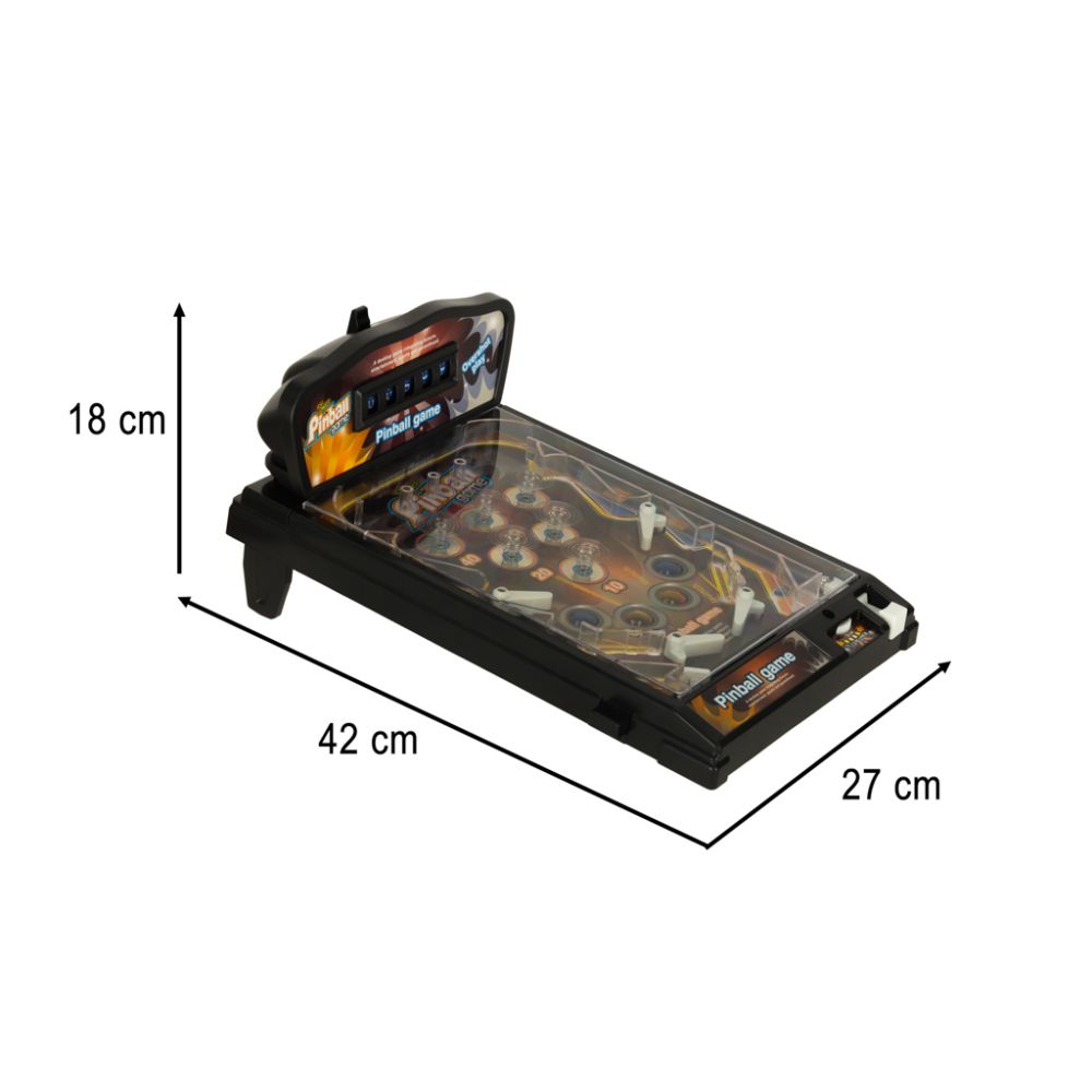 Arkadinis žaidimas Pinball flipper su šviesomis ir muzika-Žaislai, Stalo žaidimai, Žaidimų stalai-e-vaikas