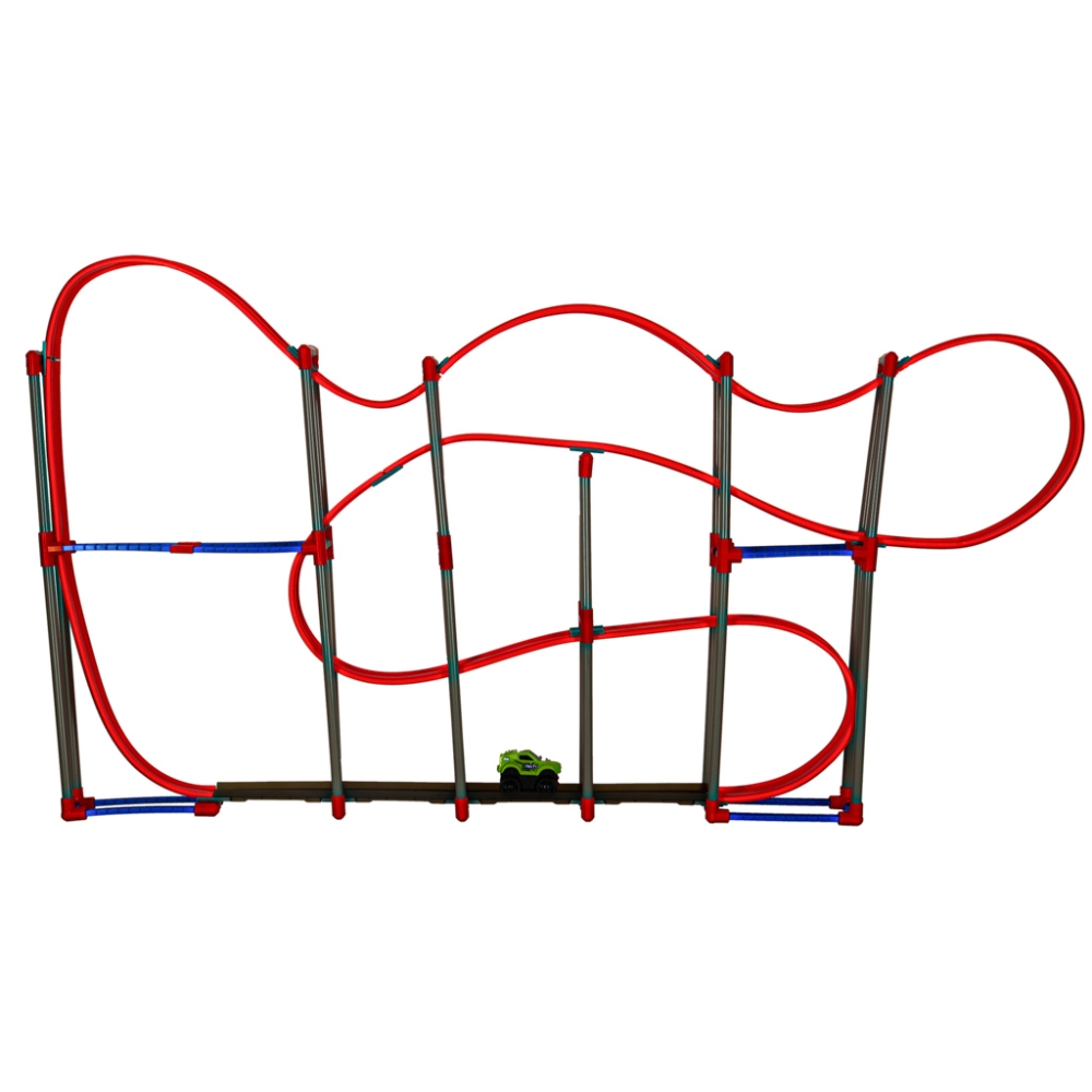 Magnetinė antigravitacinė automobilių trasa 123cm XL 120el.