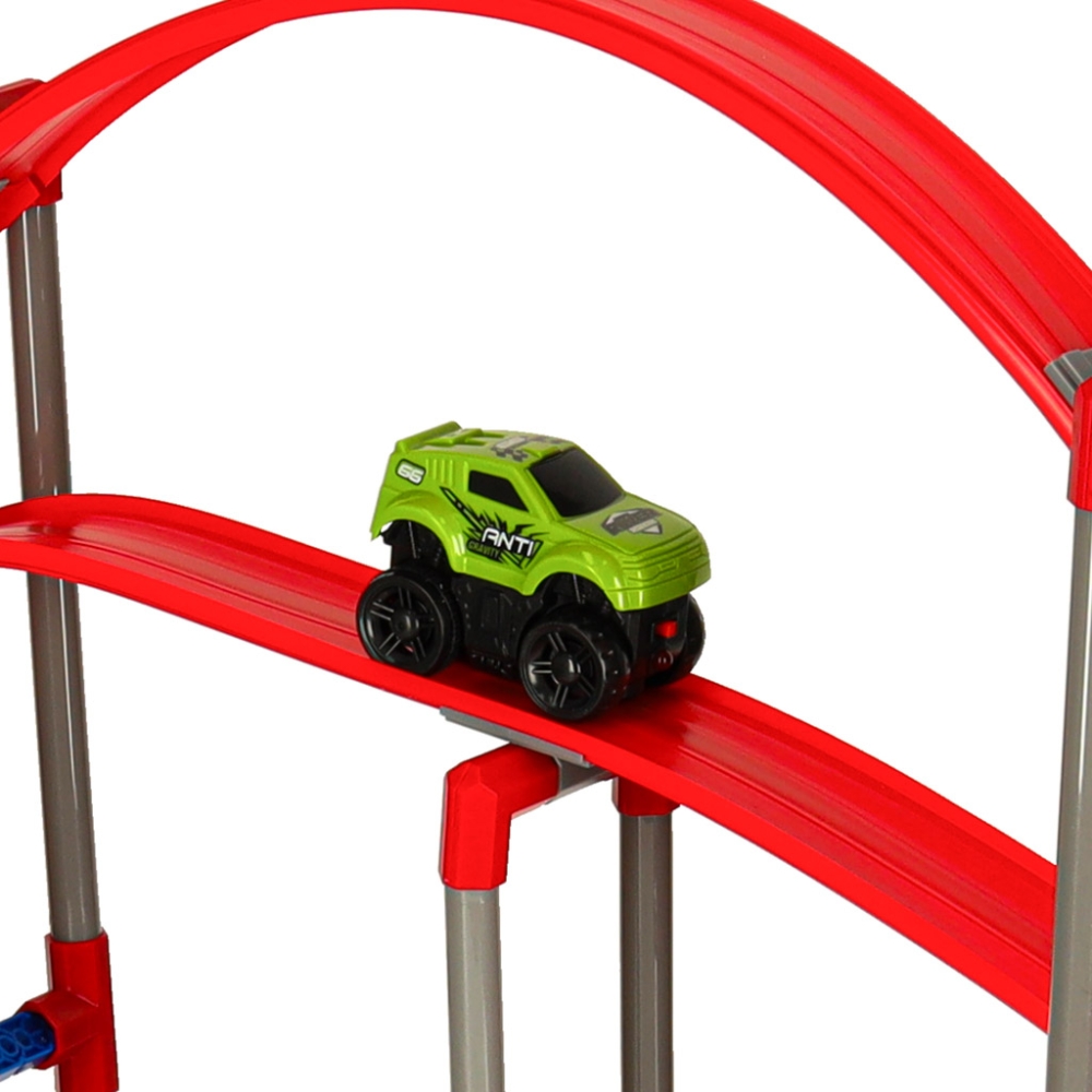 Magnetinė antigravitacinė automobilių trasa 123cm XL 120el.