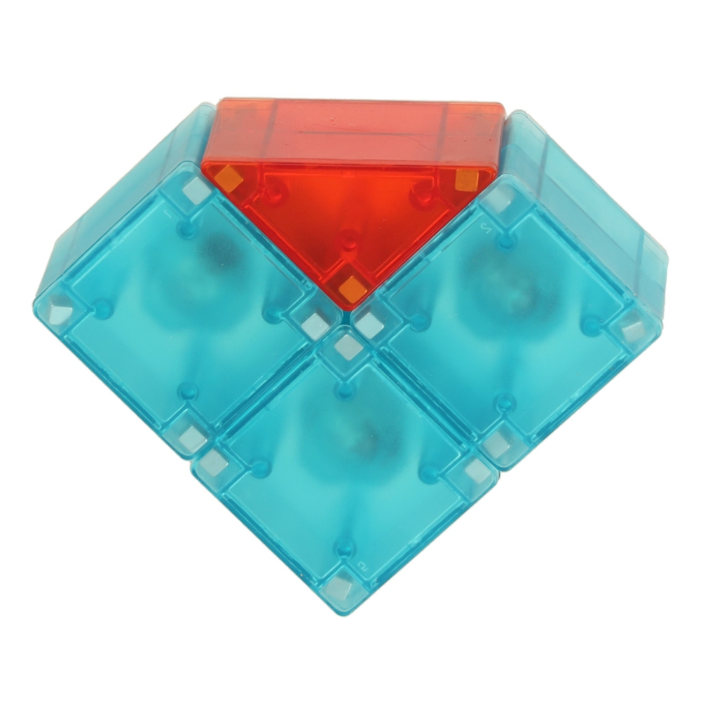 Magnetinis konstruktorius šviečiančios 3D figūros 32el.-Žaislai, Konstruktoriai, Magnetiniai konstruktoriai-e-vaikas