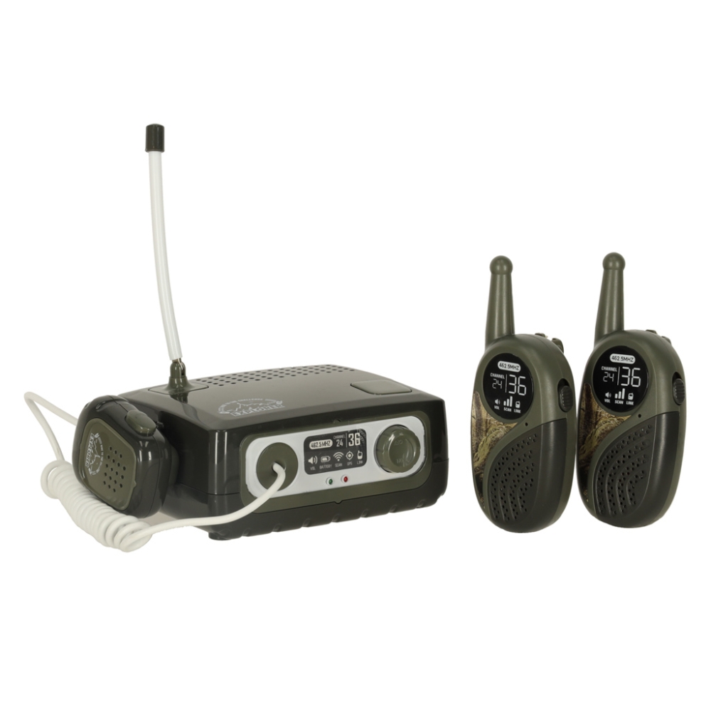 Vaikams skirtas "Walkie talkie" radijo imtuvų rinkinys su PBX, skirtas kariuomenei 333 m atstumu