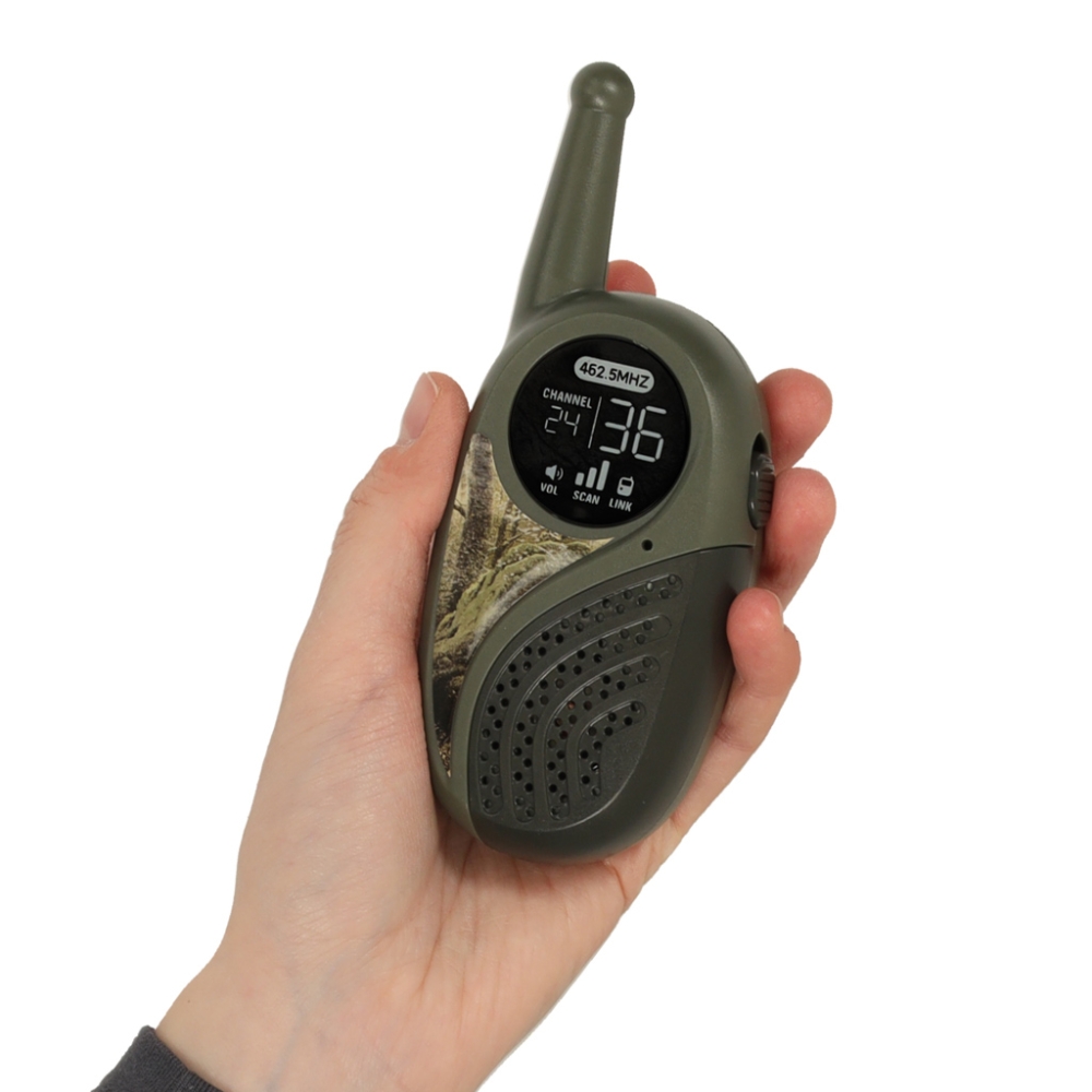 Vaikams skirtas "Walkie talkie" radijo imtuvų rinkinys su PBX, skirtas kariuomenei 333 m atstumu