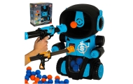Robotų arkadinis šaudymo į taikinį žaidimas + 2x pistoletas + kamuoliukai