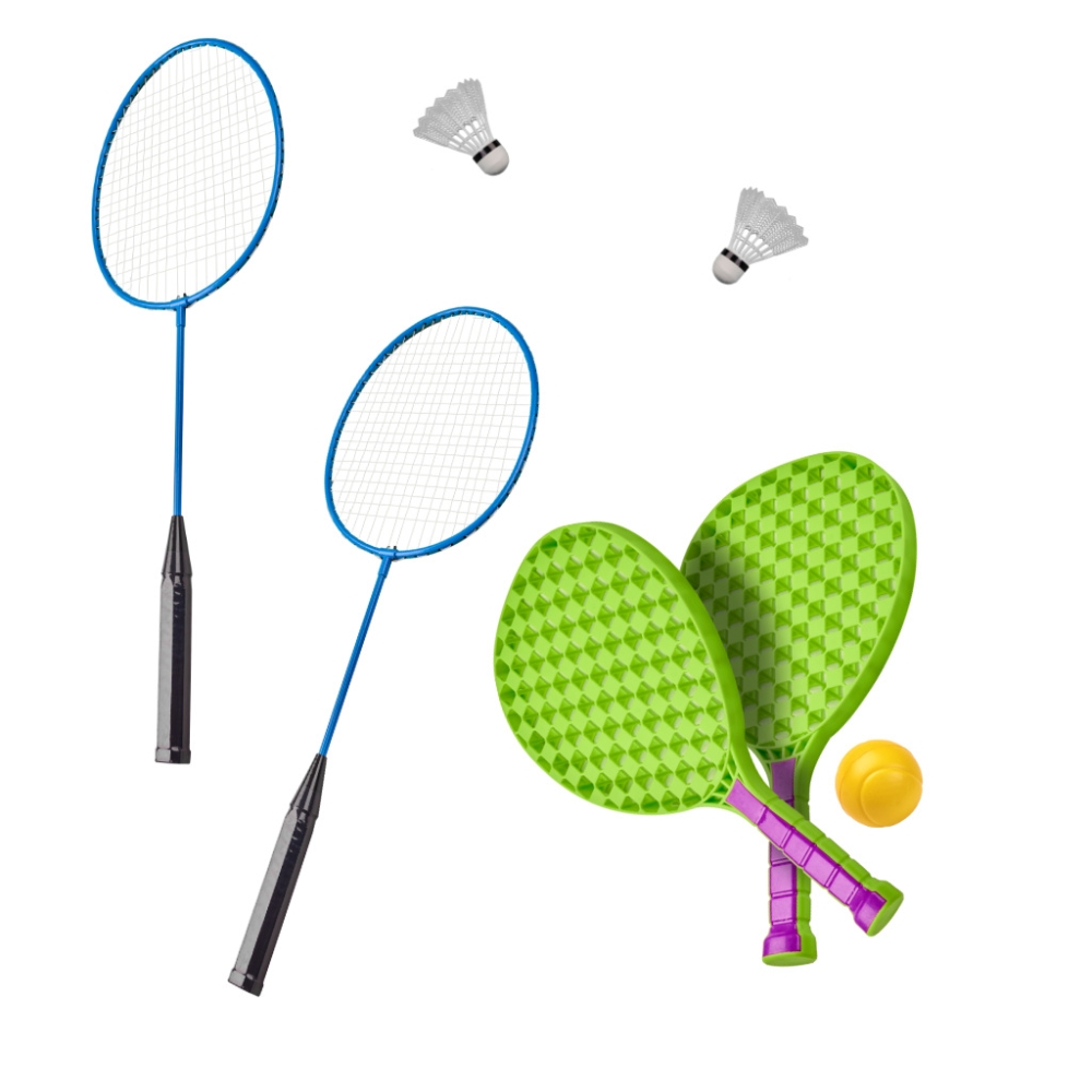 Sporto rinkinys 5in1 badmintonas krepšinis tinklinis tenisas frisbis-Žaislai, Lauko žaislai, Lauko žaidimai ir sporto prekės, Ža