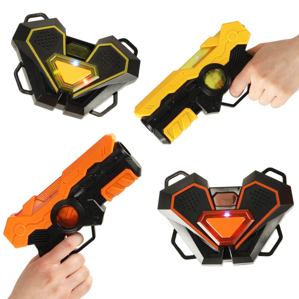 Lazerinis dažasvydžio pistoletas x 2 + interaktyvus taikinys x 2 LASER TAG