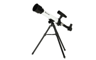 Mokomasis astronominis teleskopas su trikoju vaikams
