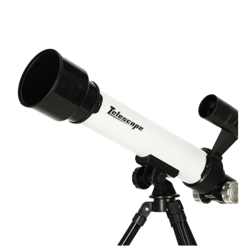 Mokomasis astronominis teleskopas su trikoju vaikams