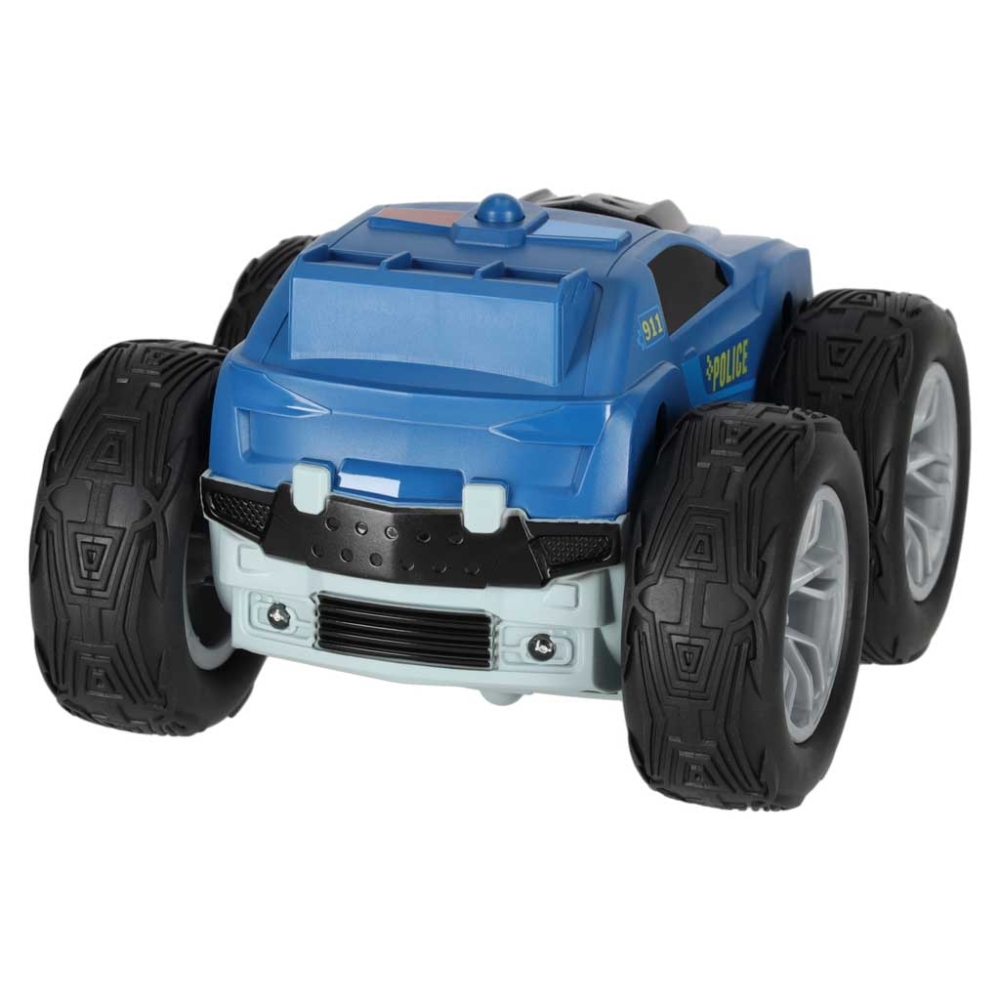 Nuotolinio valdymo automobilis "Revolt 2 Sided Rescue Racer mega transformacija 360 4WD sukimasis