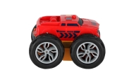 Nuotolinio valdymo automobilis "Revolt 2 Sided Rescue Racer mega transformacija 360 4WD sukimasis-Žaislai, Auto ir transporto ža