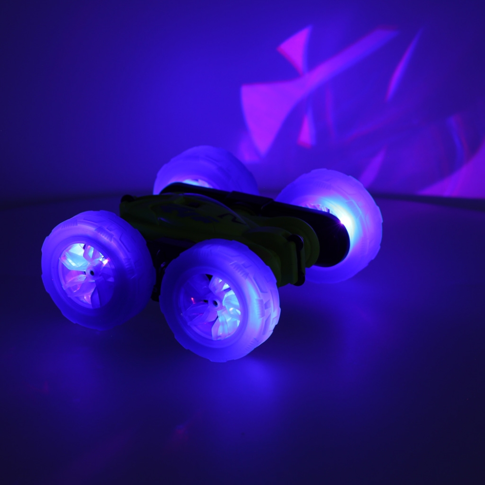 RC nuotoliniu būdu valdomas automobilis REVOLT TG1023 Flip Speeder Lights 2.4GHz LED Off-Road For All Terrain Acrobatics 360