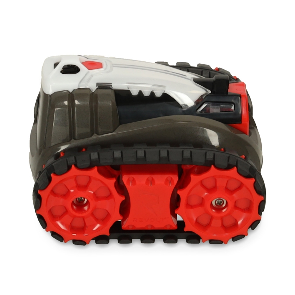 RC nuotolinio valdymo vikšriniai automobiliai REVOLT TG1004T Koviniai tankai Lazerio dvikova 2,4 GHz LED garso efektai Off-Road