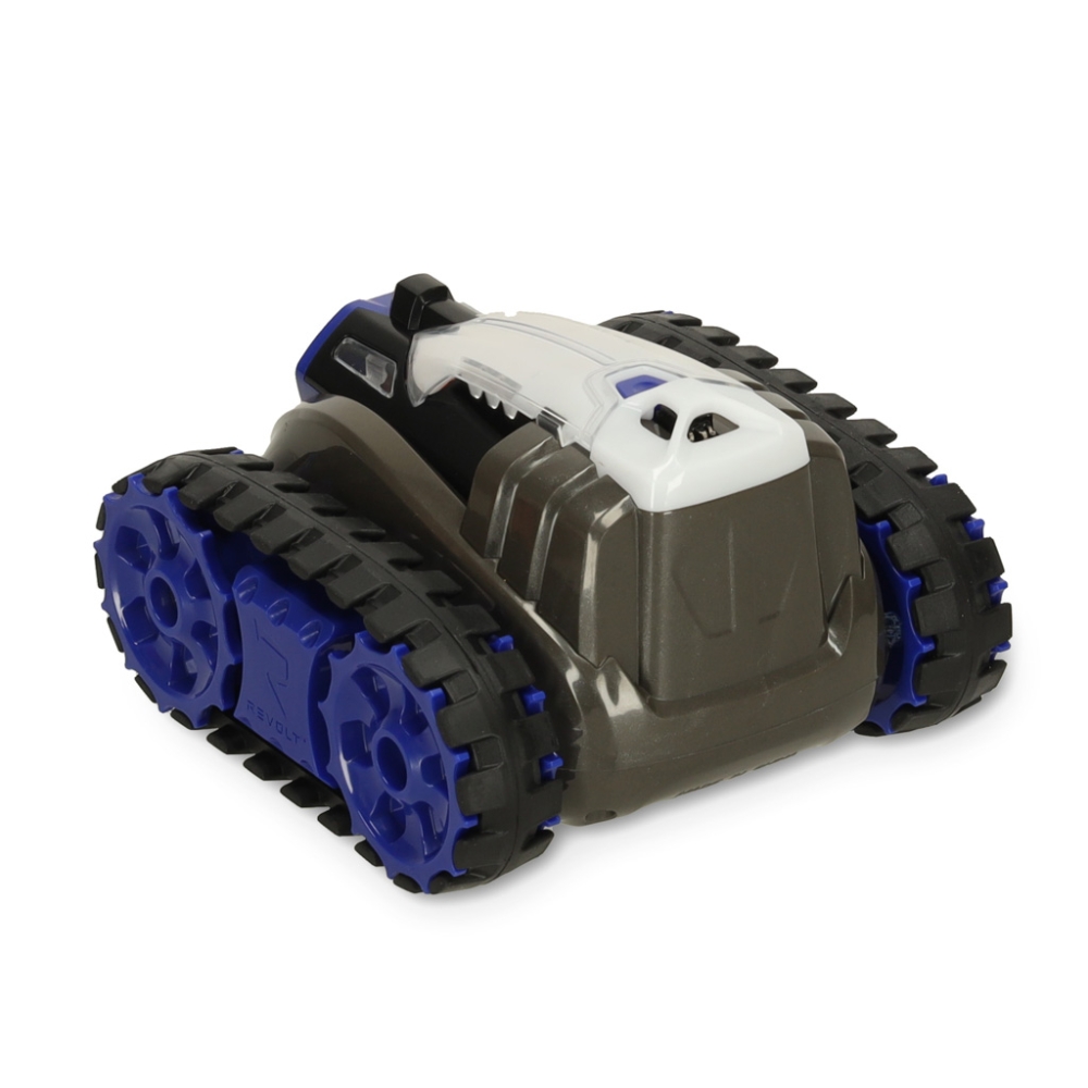 RC nuotolinio valdymo vikšriniai automobiliai REVOLT TG1004T Koviniai tankai Lazerio dvikova 2,4 GHz LED garso efektai Off-Road-