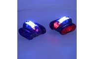 RC nuotolinio valdymo vikšriniai automobiliai REVOLT TG1004T Koviniai tankai Lazerio dvikova 2,4 GHz LED garso efektai Off-Road-