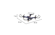 "Syma X31" 2,4 GHz GPS 5G HD nuotolinio valdymo dronas su nuotolinio valdymo kamera