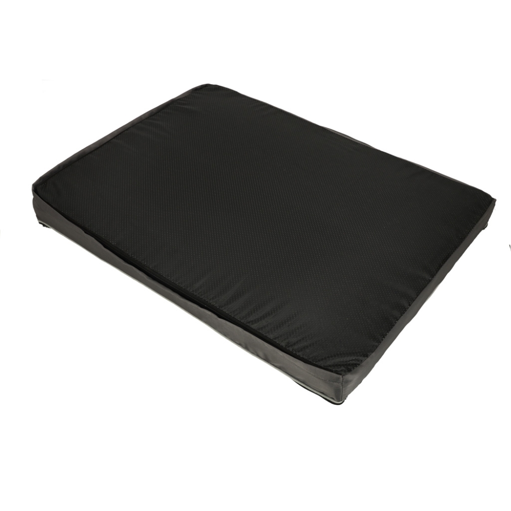 Ortopedinė lova šunims ir katėms vandeniui atsparus gultas 90cm pilka