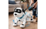 Interaktyvus šuns nuotolinio valdymo RC robotas šokinėja dainuoja-Žaislai, Robotai-e-vaikas