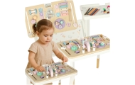 Edukacinis stalas LULILO montessori, rožinės sp.-Žaislai, Kūdikiams, Žaislai mažyliams (iki 4 m.