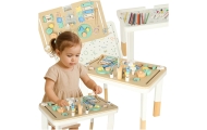 LULILO montessori manipuliacijų stalas mėtų spalvos