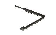 Teleskopinė prailginama sieninė pakaba 84 cm juoda