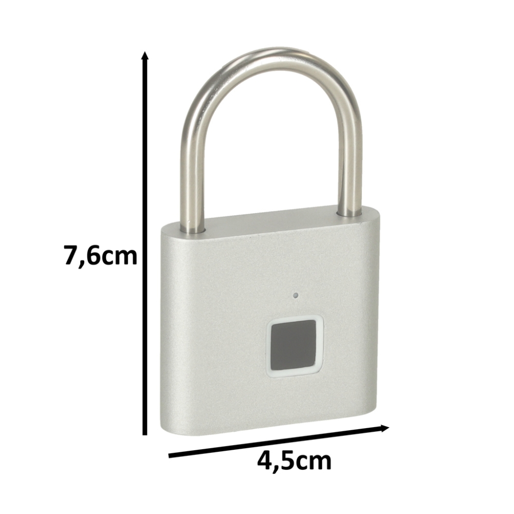 Elektroninė pirštų atspaudų spyna, atspari vandeniui, išmanioji USB