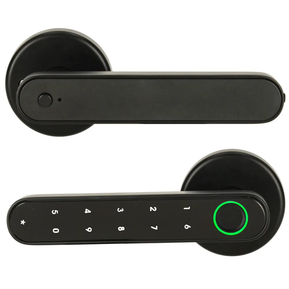 Išmani durų spyna su pirštų atspaudų kodu Bluetooth-Namai, laisvalaikis, turizmas, Namų apyvokos prekės-e-vaikas