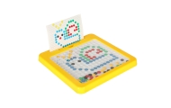 Magnetinės montessori lentos taškai geltoni