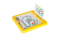 Magnetinės montessori lentos taškai geltoni
