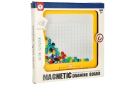 Magnetinės montessori lentos taškai geltoni