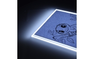 Piešimo lenta A4 su LED apšvietimu-Žaislai, Lavinamieji žaislai, Molbertai, piešimo lentos-e-vaikas