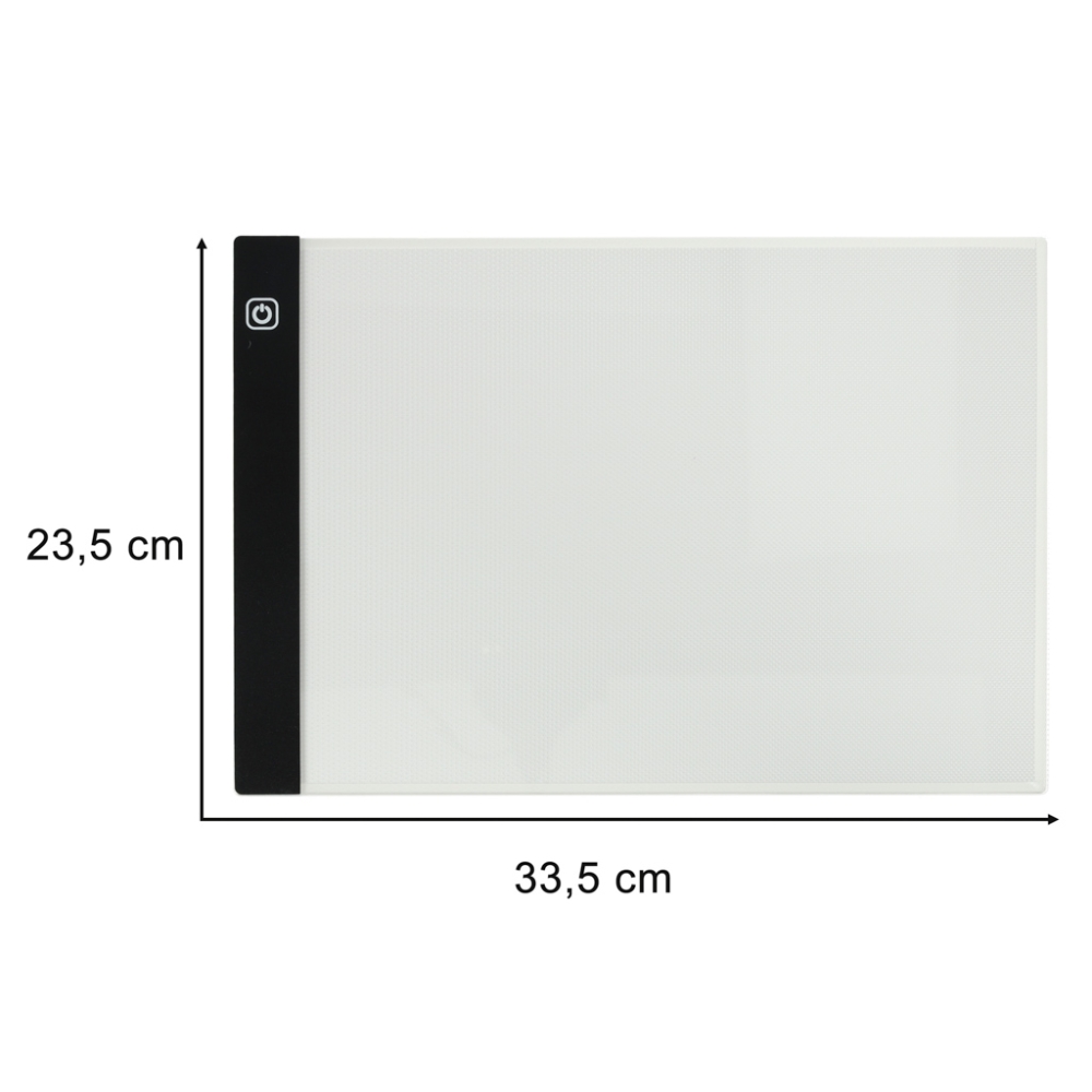 Piešimo lenta A4 su LED apšvietimu-Žaislai, Lavinamieji žaislai, Molbertai, piešimo lentos-e-vaikas