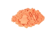 Kinetinis smėlis 1 kg maišelyje oranžinis