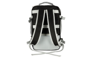 Kelioninė kuprinė lėktuvui vandeniui atspari USB kabelis 45x16x28cm juoda