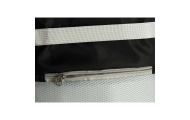 Kelioninė kuprinė lėktuvui vandeniui atspari USB kabelis 45x16x28cm juoda