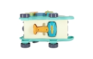 Dramblys montessori manipuliacinė lenta pounder sorter blokai plaktukas 26cm