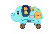 Dramblys montessori manipuliacinė lenta pounder sorter blokai plaktukas 26cm