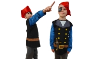 Piratų jūreivio karnavalinis kostiumas 3-8 metų amžiaus