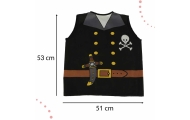 Piratų jūreivio karnavalinis kostiumas 3-8 metų amžiaus
