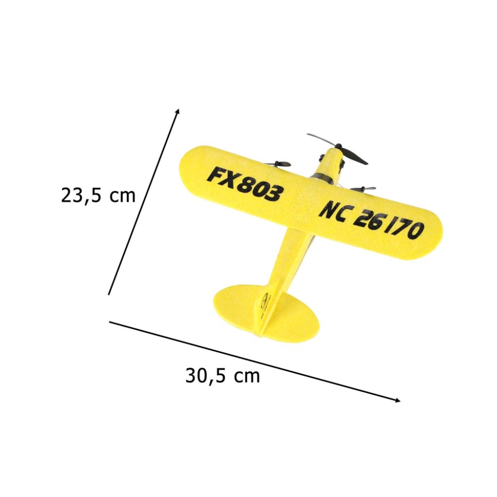 RC orlaivis FX803 Piper 150mah