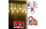 LED Kalėdų eglutės paveikslėlio uždangos lemputės 3 m 10 USB lempučių