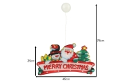 LED Kalėdų pakabukas lemputės Linksmos Kalėdų dekoracijos 45cm