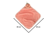 Vaikų rankų rankšluostis 30x30cm Rožinis arbūzas-Priežiūrai, Vonios tekstilė, Rankšluosčiai-e-vaikas