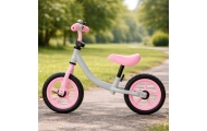 Balansinis dviratis Trike Fix Balance baltos ir rožinės spalvos-Judėjimui, Balansiniai dviratukai-e-vaikas