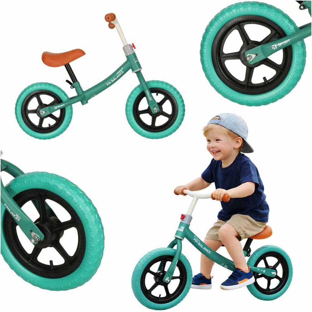 Balansinis dviratis Trike Fix Balance, turkio spalvos-Judėjimui, Balansiniai dviratukai-e-vaikas